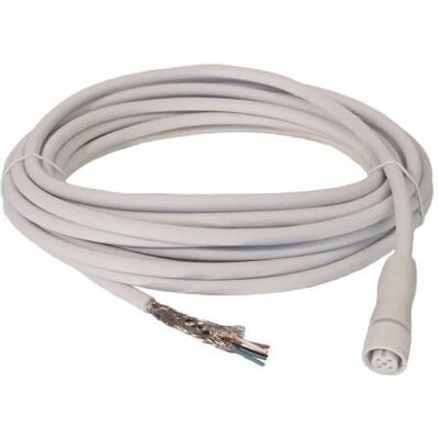 ABB, Câble électrique, M12-C101HE, blindé, 10m de câble 5x0,34 Câble pour environnement difficile, sans halogène (10 m) - Publicité ABB, Câble électrique, M12-C101HE, blindé, 10m de câble 5x0,34 Câble pour environnement difficile, sans halogène (10 m) - Publicité