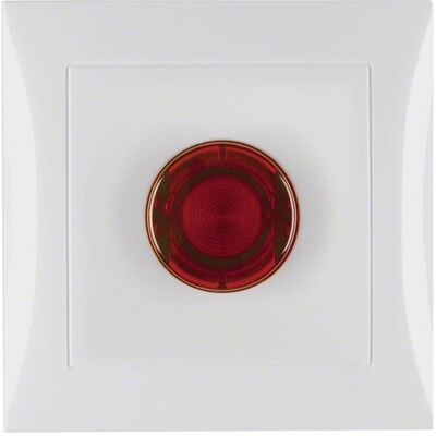 BERKER - 51018989 - Blanc - brillant - Stairwell pushbutton - Publicité BERKER - 51018989 - Blanc - brillant - Stairwell pushbutton - Publicité