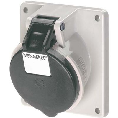 Mennekes, Prise de courant, MEN 1741 32A4p 7H500V Prise en saillie TwinCONTACT IP44 - Publicité Mennekes, Prise de courant, MEN 1741 32A4p 7H500V Prise en saillie TwinCONTACT IP44 - Publicité