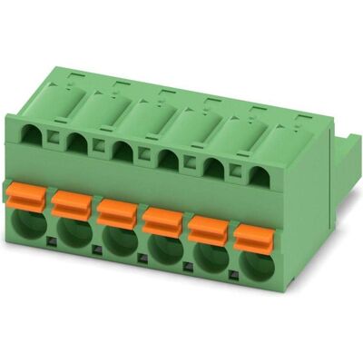 Phoenix Contact 1873090 Raccord de fil électrique 50 pièce(s) (FKC 2,5/6-ST-5,08), Câble + prise électronique, Vert - Publicité Phoenix Contact 1873090 Raccord de fil électrique 50 pièce(s) (FKC 2,5/6-ST-5,08), Câble + prise électronique, Vert - Publicité