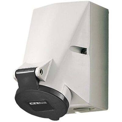 Mennekes, Prise de courant, MEN 1035 16A7P 7H500V Boîte murale IP44 HW/VN - Publicité Mennekes, Prise de courant, MEN 1035 16A7P 7H500V Boîte murale IP44 HW/VN - Publicité