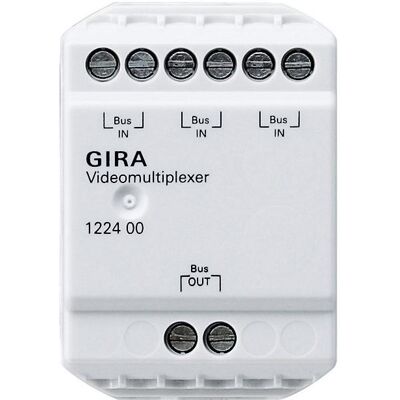 Gira 122400 Système Vidéo Interphone - 3-5 Stations - Publicité Gira 122400 Système Vidéo Interphone - 3-5 Stations - Publicité