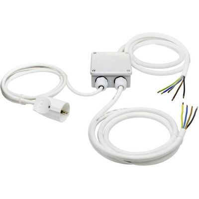 Heitronic HEIT 500580 - Boîte de connexion cuisine - Câble 2m - Publicité Heitronic HEIT 500580 - Boîte de connexion cuisine - Câble 2m - Publicité