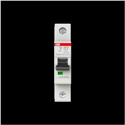 ABB, Disjoncteur, S201M-Z6 Disjoncteur 6A unipolaire 10kA caractère Z - Publicité ABB, Disjoncteur, S201M-Z6 Disjoncteur 6A unipolaire 10kA caractère Z - Publicité