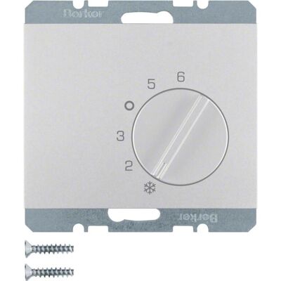 Berker 20267103, Thermostat, Argent - Publicité Berker 20267103, Thermostat, Argent - Publicité