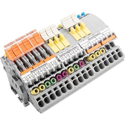 Wago Stromwandlerklemmenblock, Accessoires électroniques + boîtier, Gris - Publicité Wago Stromwandlerklemmenblock, Accessoires électroniques + boîtier, Gris - Publicité