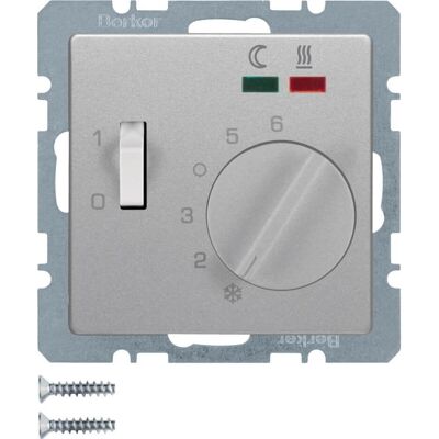 Berker 20346084, Thermostat, Argent - Publicité Berker 20346084, Thermostat, Argent - Publicité