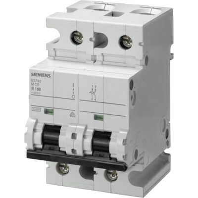 Siemens 5SP4291-6 B100A 2P 70mm 10kA Interrupteur différentiel - Publicité Siemens 5SP4291-6 B100A 2P 70mm 10kA Interrupteur différentiel - Publicité