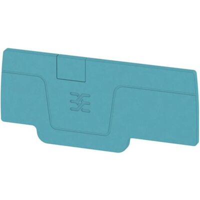 Weidmüller AEP 3C 2.5 BL - Plaque de fermeture pour A-Reihe - Isolation optique - Publicité Weidmüller AEP 3C 2.5 BL - Plaque de fermeture pour A-Reihe - Isolation optique - Publicité