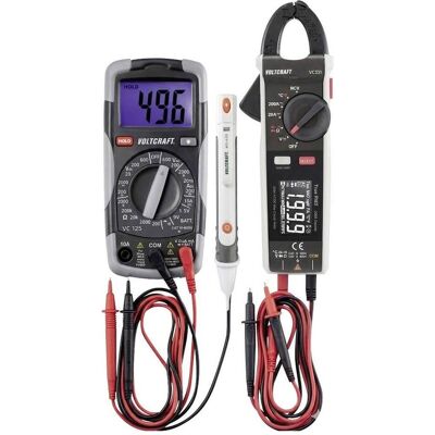 Voltcraft, Multimètre, Kit composé de DT-TEST-KIT 150+VC-331 (CAT III 600V, Multimètre portable) - Publicité Voltcraft, Multimètre, Kit composé de DT-TEST-KIT 150+VC-331 (CAT III 600V, Multimètre portable) - Publicité