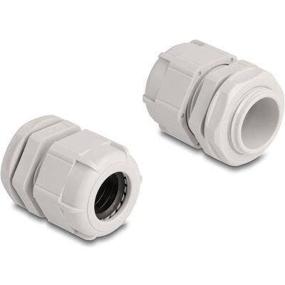 Delock, Connecteur pour câble, Presse-étoupe M25 10 pcs gris - Publicité Delock, Connecteur pour câble, Presse-étoupe M25 10 pcs gris - Publicité