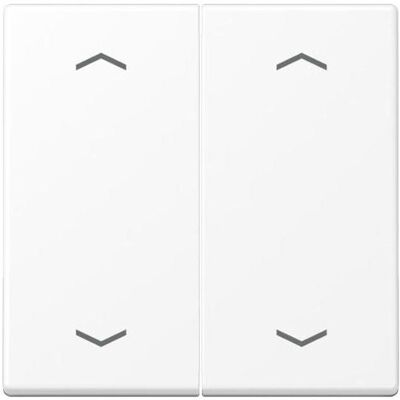 JUNG, Accessoires Gamme d'interrupteurs, Bascule 2t Store A noir-blanc avec flèches A102PBFWWM - Publicité JUNG, Accessoires Gamme d'interrupteurs, Bascule 2t Store A noir-blanc avec flèches A102PBFWWM - Publicité