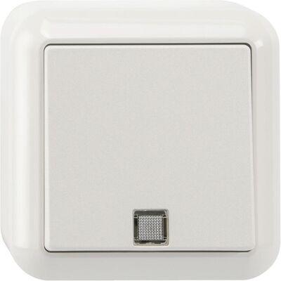 Merten Interrupteur de contrôle arrêt/changement, 1 pôle, MEG3106-8719, Bouton + interrupteur, Blanc - Publicité Merten Interrupteur de contrôle arrêt/changement, 1 pôle, MEG3106-8719, Bouton + interrupteur, Blanc - Publicité