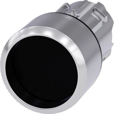Siemens Bouton poussoir frontal 1f sw Ř22mm rnd 3SU1050-0CB10-0AA0, Bouton + interrupteur, Noir, Argent - Publicité Siemens Bouton poussoir frontal 1f sw Ř22mm rnd 3SU1050-0CB10-0AA0, Bouton + interrupteur, Noir, Argent - Publicité