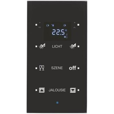 Berker 75643135, Thermostat, Noir - Publicité Berker 75643135, Thermostat, Noir - Publicité