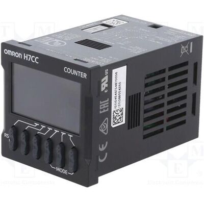 Omron, Compteur de courant, Compteur : affichage LCD électronique, plage de mesure -99 999 à 999 999, NPN, 12 à 48 V CC - Publicité Omron, Compteur de courant, Compteur : affichage LCD électronique, plage de mesure -99 999 à 999 999, NPN, 12 à 48 V CC - Publicité