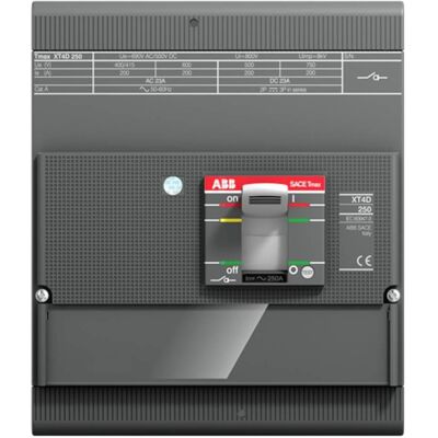 ABB - 1SDA068213R0001 - XT4D - 250A 4P - disjoncteur - Publicité ABB - 1SDA068213R0001 - XT4D - 250A 4P - disjoncteur - Publicité
