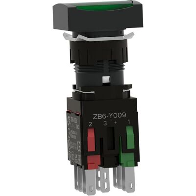 Schneider Electric Puls.lum.ras. na+nc vert XB6 - Bouton lumineux, 24V - Commutateur - Publicité Schneider Electric Puls.lum.ras. na+nc vert XB6 - Bouton lumineux, 24V - Commutateur - Publicité