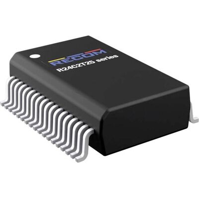 RECOM R24C2T25 - Convertisseur CC/CC isolé - 2 W, 2 sorties - Publicité RECOM R24C2T25 - Convertisseur CC/CC isolé - 2 W, 2 sorties - Publicité