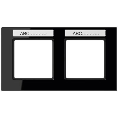 JUNG, Accessoires Gamme d'interrupteurs, Cadre de montage 2f sw glz ho A / A CREATION AC5820BFNASW - Publicité JUNG, Accessoires Gamme d'interrupteurs, Cadre de montage 2f sw glz ho A / A CREATION AC5820BFNASW - Publicité