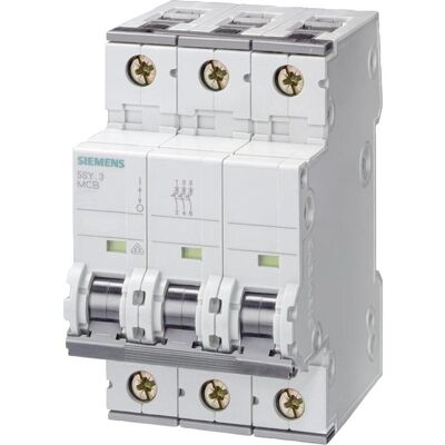Siemens 5SY7350-6 - Disjoncteur 3P B 50A 70mm - Publicité Siemens 5SY7350-6 - Disjoncteur 3P B 50A 70mm - Publicité