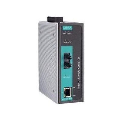 Moxa IMC-P101-S-ST-T - Convertisseur de média industriel PoE de 10100BaseT(X) à 100BaseFX, Réseau : accessoires - Publicité Moxa IMC-P101-S-ST-T - Convertisseur de média industriel PoE de 10100BaseT(X) à 100BaseFX, Réseau : accessoires - Publicité