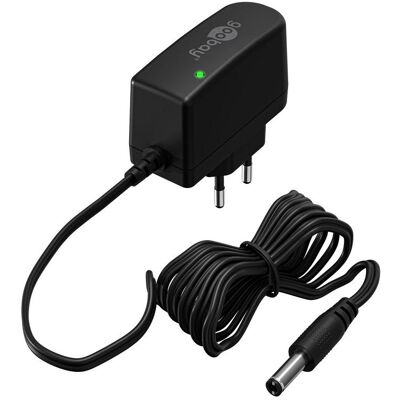 Goobay Alimentation 12 V 7,2 W / 0,6 A, Chargeur universel - Publicité Goobay Alimentation 12 V 7,2 W / 0,6 A, Chargeur universel - Publicité