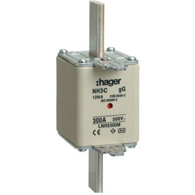Hager, Fusible, LNH3300M (300 A) - Publicité Hager, Fusible, LNH3300M (300 A) - Publicité