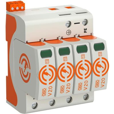 OBO Bettermann OBO V20-4+FS-280 Contrôleur de Surtension - SurgeController - Publicité OBO Bettermann OBO V20-4+FS-280 Contrôleur de Surtension - SurgeController - Publicité