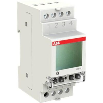 ABB DWTL1 Minuterie hebdomadaire Bluetooth - Minuterie - Publicité ABB DWTL1 Minuterie hebdomadaire Bluetooth - Minuterie - Publicité