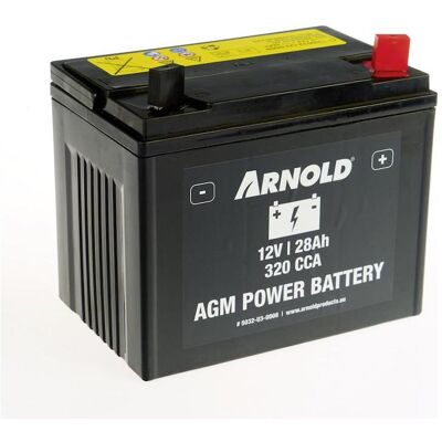 Batterie AGM Arnold AZ108 - 197x130x170mm - Tracteur - Publicité Batterie AGM Arnold AZ108 - 197x130x170mm - Tracteur - Publicité
