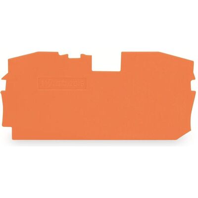 Wago, Accessoires de connexion par câble, Top Job S Terminaison et 2016-1292 Plaque intercalaire orange pour les classes de rangées - Publicité Wago, Accessoires de connexion par câble, Top Job S Terminaison et 2016-1292 Plaque intercalaire orange pour les classes de rangées - Publicité
