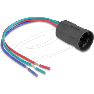 Delock Fassung für 19 mm 3 Pin Taster oder Schalter, Bouton + interrupteur, Noir - Publicité Delock Fassung für 19 mm 3 Pin Taster oder Schalter, Bouton + interrupteur, Noir - Publicité