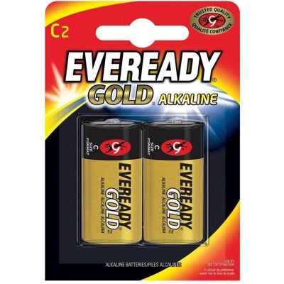 Energizer Eveready E304396700 Baby (C)-Batterie 1.5 V 2 St. (2 pcs), Batteries + piles - Publicité Energizer Eveready E304396700 Baby (C)-Batterie 1.5 V 2 St. (2 pcs), Batteries + piles - Publicité