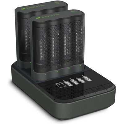 GP Batteries Station d'accueil GP ReCyko Pro-Charger (8 pcs, AA, Piles rechargeables + chargeur), Chargeur de batterie - Publicité GP Batteries Station d'accueil GP ReCyko Pro-Charger (8 pcs, AA, Piles rechargeables + chargeur), Chargeur de batterie - Publicité