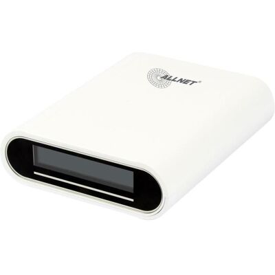 Allnet ALL-PB104 / Powerbank 18650 3,7V Boîtier 4 pièces "blanc (2200 mAh, 8.14 Wh), Chargeur de secours, Blanc - Publicité Allnet ALL-PB104 / Powerbank 18650 3,7V Boîtier 4 pièces "blanc (2200 mAh, 8.14 Wh), Chargeur de secours, Blanc - Publicité