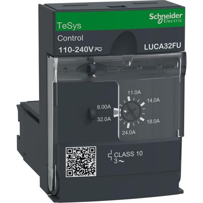 Schneider Electric - TeSys luca - Unité de contrôle - Classe 10 - 8-32A - 110-220V - Publicité Schneider Electric - TeSys luca - Unité de contrôle - Classe 10 - 8-32A - 110-220V - Publicité