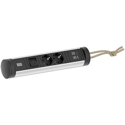Bachmann - 707.001 CYCLE Loop - 2xCEE7/3 - Power strip - Publicité Bachmann - 707.001 CYCLE Loop - 2xCEE7/3 - Power strip - Publicité