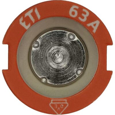 Eaton, Fusible, Insert de passe, basse tension, 63 A, AC 500 V, D3, IEC, code couleur 63GD33 (63 A) - Publicité Eaton, Fusible, Insert de passe, basse tension, 63 A, AC 500 V, D3, IEC, code couleur 63GD33 (63 A) - Publicité