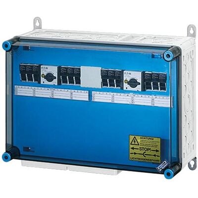 Hensel Boîte de jonction, HEN Mi PV 3311 PV-GAK, avec fusible, Mi PV 3311 6xBrin PV - Publicité Hensel Boîte de jonction, HEN Mi PV 3311 PV-GAK, avec fusible, Mi PV 3311 6xBrin PV - Publicité