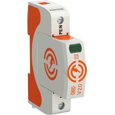 OBO Bettermann, Protection contre les surtensions, OBO SurgeController V20 unipolaire 280V - Publicité OBO Bettermann, Protection contre les surtensions, OBO SurgeController V20 unipolaire 280V - Publicité