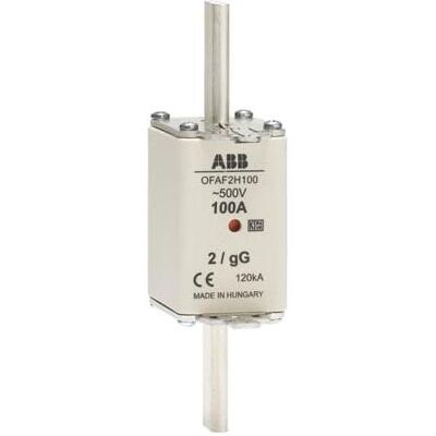 ABB, Fusible, OFAF2H35 Fusible NH 2 35A 500V GG 1SCA022627R4810 (35 A) - Publicité ABB, Fusible, OFAF2H35 Fusible NH 2 35A 500V GG 1SCA022627R4810 (35 A) - Publicité