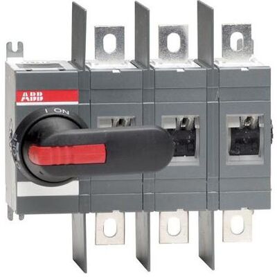 ABB OT400U03P Interrupteur-sectionneur 3 pôles 400A 1SCA022718R9670, Bouton + interrupteur, Noir - Publicité ABB OT400U03P Interrupteur-sectionneur 3 pôles 400A 1SCA022718R9670, Bouton + interrupteur, Noir - Publicité