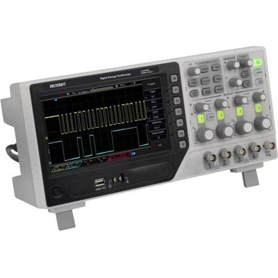 Voltcraft, Multimètre, 4-Kanal Speicheroszilloskop 1000 Serie (CAT II 300V, Oscilloscope) - Publicité Voltcraft, Multimètre, 4-Kanal Speicheroszilloskop 1000 Serie (CAT II 300V, Oscilloscope) - Publicité