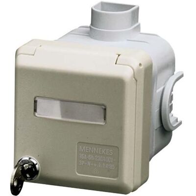 Mennekes, Prise de courant, MEN 4190 Prise Cepex UP verrouillable 400V 32A 5p 6h - Publicité Mennekes, Prise de courant, MEN 4190 Prise Cepex UP verrouillable 400V 32A 5p 6h - Publicité