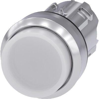 Siemens SIRIUS ACT 22mm Bouton-poussoir Blanc - Commutation - Publicité Siemens SIRIUS ACT 22mm Bouton-poussoir Blanc - Commutation - Publicité