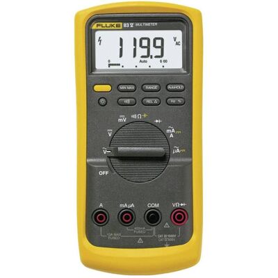 Fluke, Multimètre, Multimètre portable numérique 83V/EU (CAT III 1000V, CAT IV 600V, Multimètre portable) - Publicité Fluke, Multimètre, Multimètre portable numérique 83V/EU (CAT III 1000V, CAT IV 600V, Multimètre portable) - Publicité