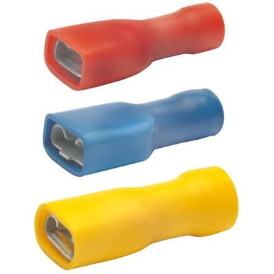 Klauke 8502V Cosses jaune 4,80mm x 0,50mm - Partiellement isolé - Publicité Klauke 8502V Cosses jaune 4,80mm x 0,50mm - Partiellement isolé - Publicité