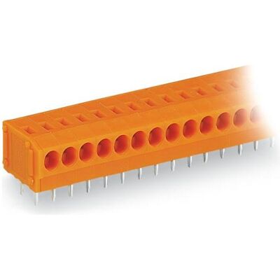Wago 235-110/330-000 Bornier 1 fil pour circuit imprimé 0,5-1,5 mm² orange, Accessoires électroniques + boîtier, Orange - Publicité Wago 235-110/330-000 Bornier 1 fil pour circuit imprimé 0,5-1,5 mm² orange, Accessoires électroniques + boîtier, Orange - Publicité