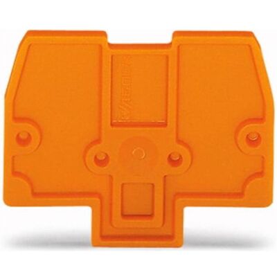 Wago Plaque D'Extrémité 2 mm Orange (Bornier), Accessoires électroniques + boîtier, Orange - Publicité Wago Plaque D'Extrémité 2 mm Orange (Bornier), Accessoires électroniques + boîtier, Orange - Publicité